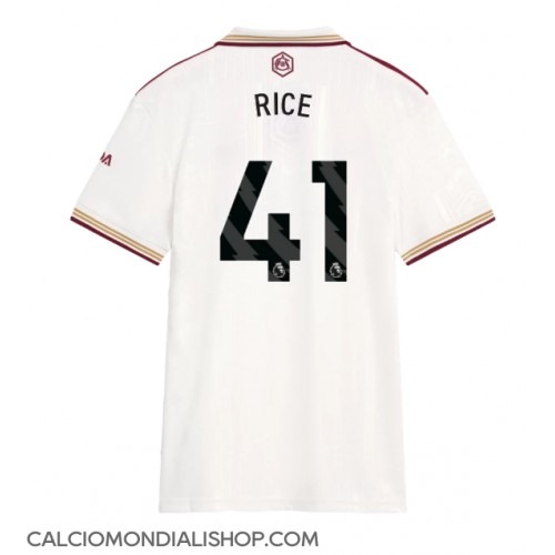 Maglie da calcio Arsenal Declan Rice #41 Terza Maglia Femminile 2025-26 Manica Corta